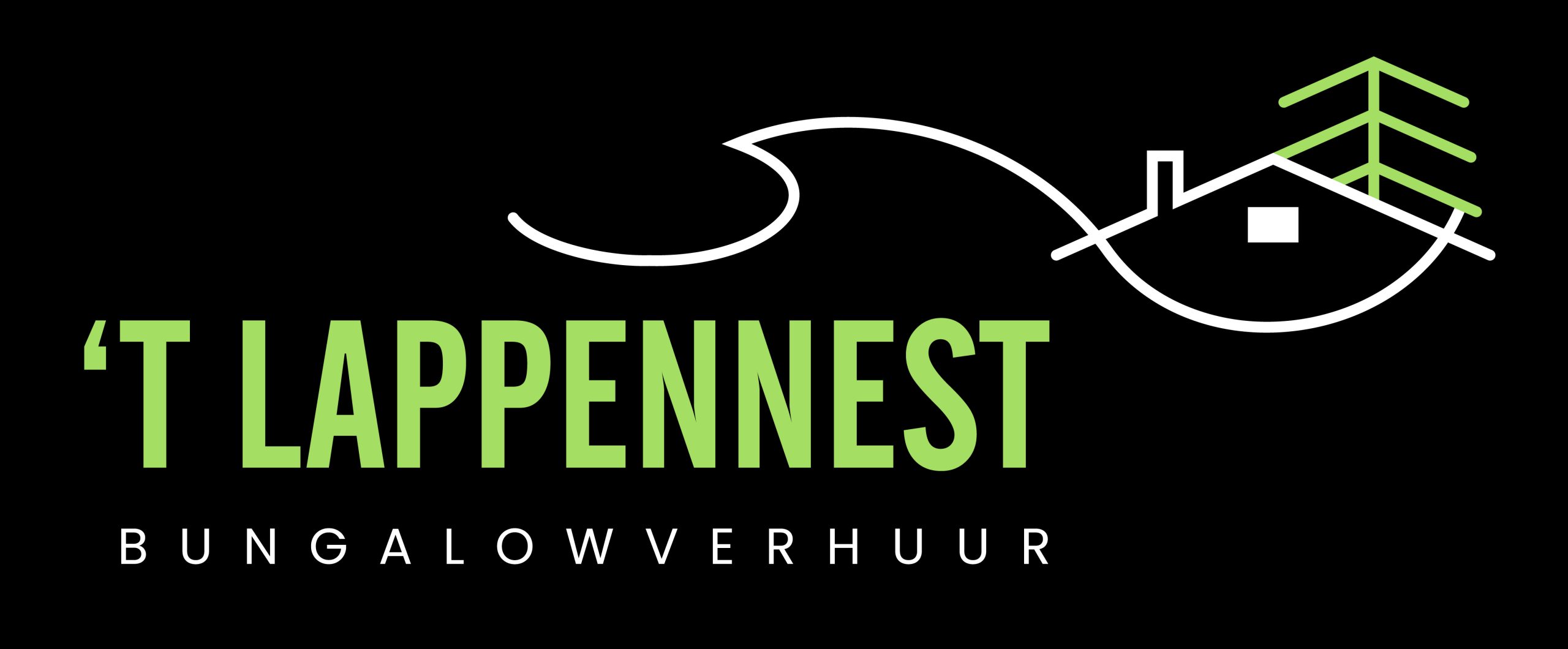 Logo zwart - Lappennest - Bungalow verhuur Noordwijk