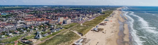 Prachtige Noordwijkse strand - Bungalowverhuur 't Lappennest in Noordwijk